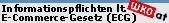 Informationen zu E-Commerce und Mediengesetz